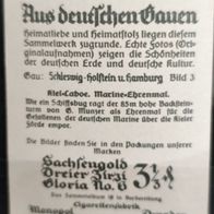 Bild 3 Zigarettenbild-Aus deutschen Gauen/Schleswig-Holstein-Hamburg/Kiel-Laboe