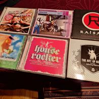 6 CDs Top House Compilations (House Warming, Art of House, House Rocker, Raisini, etc