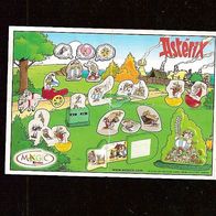 Ü - Ei Beipackzettel Asterix Spielzeug EU C - J - 3