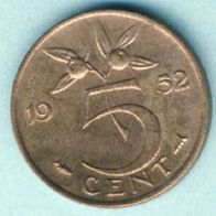 Niederlande 5 Cent 1952