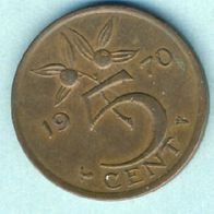 Niederlande 5 Cent 1970