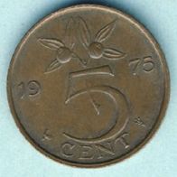 Niederlande 5 Cent 1975