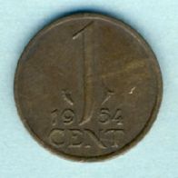 Niederlande 1 Cent 1954