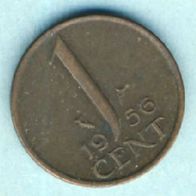 Niederlande 1 Cent 1956