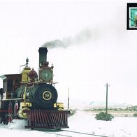 No. 119 Union Pacific R.R. Dampflokomotive - Schmuckblatt 4.1