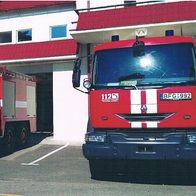 Feuerwehrfahrzeug Renault - Schmuckblatt 17.1