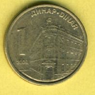 Serbien 1 Dinar 2006