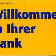 Telefonkarte S 13 von 1997 , Postbank , leer
