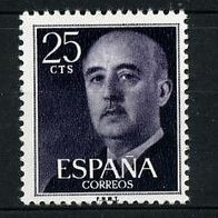 Spanien Mi. Nr. 1043 (1) Generalissimus Franco * * <