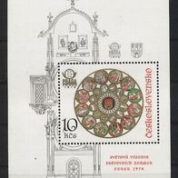 Tschechoslowakei Mi. Nr. Block 35 A (2456) Internat. Briefmarkenausstellung * * <