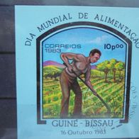 Guinea-Bissau Block 256 gestempelt - Weltflüchlingsjahr 1983