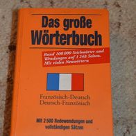 großes Wörterbuch deutsch - französisch und französisch - deutsch