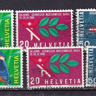 Schweiz MiNr. 833-835 kpl. gestempelt einer zur Auswahl M€ 0,80 #M34a