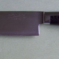 Knife-Arte Santoku Kochmesser Küchenmesser RC 60 Klinge 20cm VG10 Damast