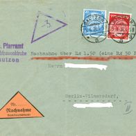 Deutsches Reich Brief vom 25.06.1936 genau wie auf dem Bild zu sehen