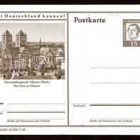 Bund Bildpostkarten BPK Mi. Nr. P 81 30/222 Münster / Dom * <