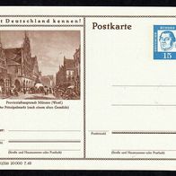 Bund Bildpostkarten BPK Mi. Nr. P 81 30/226 Münster / Prinzipalmarkt * <