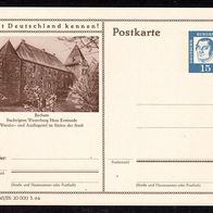 Bund Bildpostkarten BPK Mi. Nr. P 81 43/331 Bochum - Stadteigene Wasserburg * <