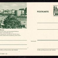 Bund Bildpostkarten BPK Mi. Nr. P 91 B2/13 Planten un Blomen Hamburg * <