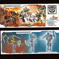 Ü - Ei Beipackzettel Transformers 187 EU