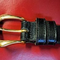 Neu Gürtel Herrengürtel Länge: 116cm Breit: 28mm Schwarz Hosengürtel Hosenriemen