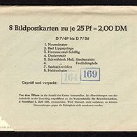 Bund Bildpostkarten BPK Mi. Nr. P 107 D7/49 bis D7/56 originalverpackt * <