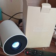 4K Mini Projektor Beamer Bluetooth USB HDMI HY300 Top Zustand