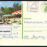 Bund Bildpostkarten BPK Mi. Nr. P 130 h14/219 Staatsbad Meinberg o <