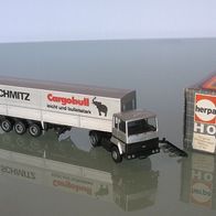 Ford Transconti PritSattel silber Schmitz Cargobull Promo herpa #905750 1:87