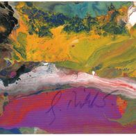 Gerhard Richter - orig. sign. Kunst-AK (8347)