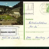 Bund Bildpostkarten BPK Mi. Nr. P 134 i13/205 Bad Bertrich o <
