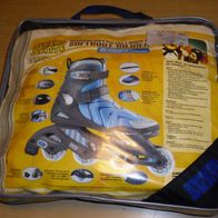 größenverstellbare Softboot-Inliner Gr. 37-39, Junior Skate