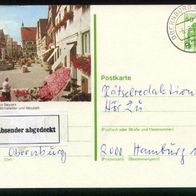 Bund Bildpostkarten BPK Mi. Nr. P 134 j2/18 Oettingen in Bayern o <