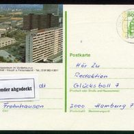 Bund Bildpostkarten BPK Mi. Nr. P 134 j2/22 Eschborn o <