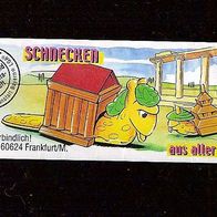 Ü - Ei Beipackzettel Schnecken aus aller Welt 610 376