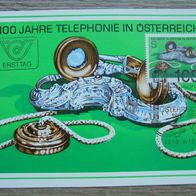 Österreich MK Maximumkarte 1672 - 100 Jahre Telefon 1981