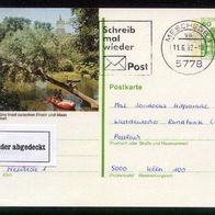 Bund Bildpostkarten BPK Mi. Nr. P 134 j12/185 Kleve o <