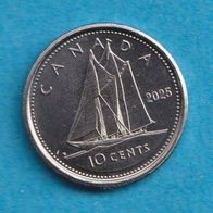 Kanada 10 Cents 2025