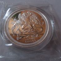 Angel Isle of man 2018, PP, 1 oz 999 Silber, gekapselt