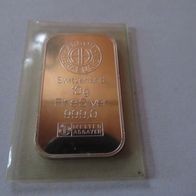 Silberbarren Switzerland, 10g 999 Silber
