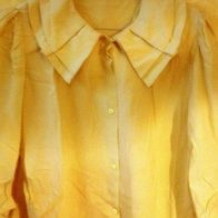 Bluse senfgelb
