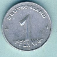 DDR 1 Pfennig 1950 E
