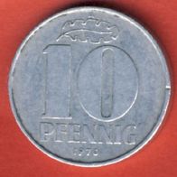 DDR 10 Pfennig 1970 A