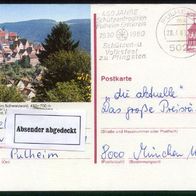 Bund Bildpostkarten BPK Mi. Nr. P 138 l4/61 Altensteig o <