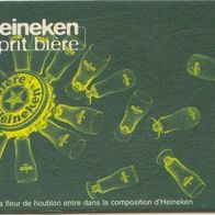 Heineken - ein Bierdeckel. Werbeartikel