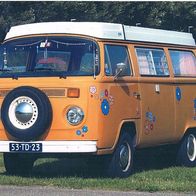 VW Bulli Campingbus - Schmuckblatt 7.1