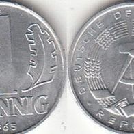 DDR 1 Pfennig 1965 A (m171)