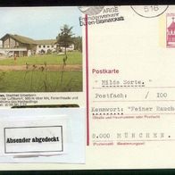 Bund Bildpostkarten BPK Mi. Nr. P 138 n6/87 Holzminden o <