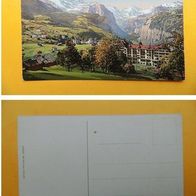 Wengen, Jungfrau, Silberhorn, Tschingelhorn, Breithorn - (D-H-Ch74) Nr. x4780