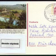 Bund Bildpostkarten BPK Mi. Nr. P 138 n10/153 Wissen, Sieg o <